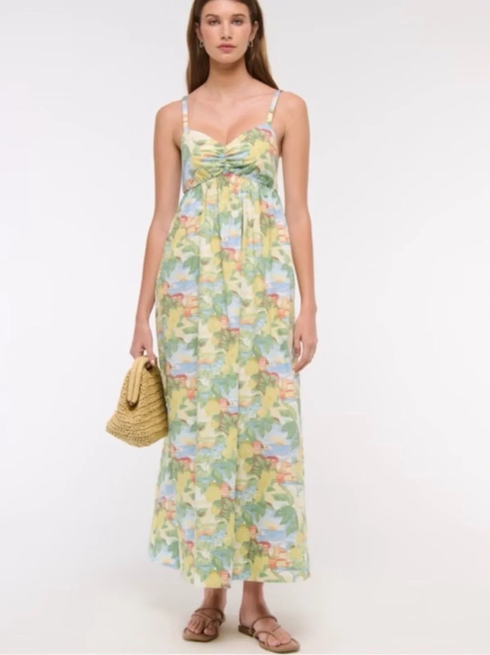 A&F Babydoll Maxi Dress
